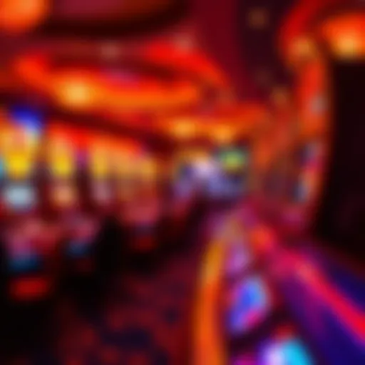 A captivating visual of 777 Dragon Casino's vibrant gaming environment