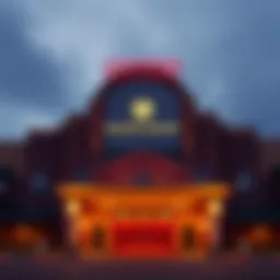 Exterior view of Akwesasne Mohawk Casino Resort showcasing its architectural beauty