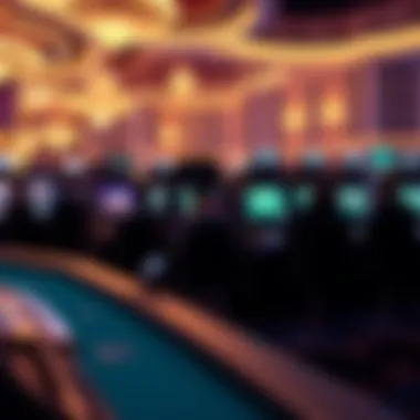 Diverse gaming options available at Bellagio