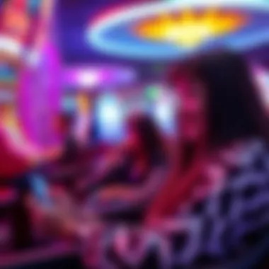 A player enjoying Bingo Blitz on a mobile device, immersed in the game