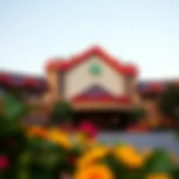 Exterior view of Buffalo Seneca Creek Casino showcasing its architectural design