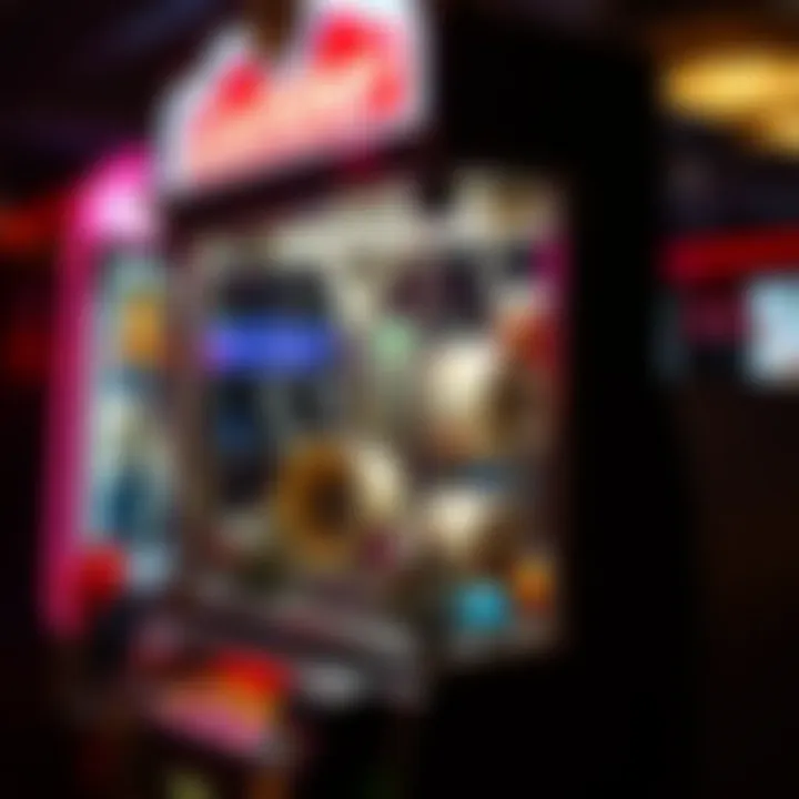 An intricate cash grabber machine showcasing its design and mechanics