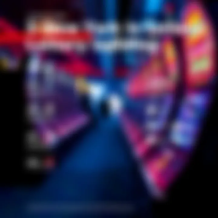 An infographic depicting the societal impact of lottery funding.