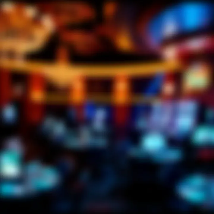 Elegant setting of the Crazy Horse venue highlighting its ambiance