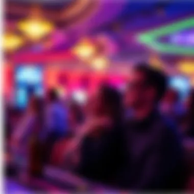 Guests enjoying entertainment events at the casino