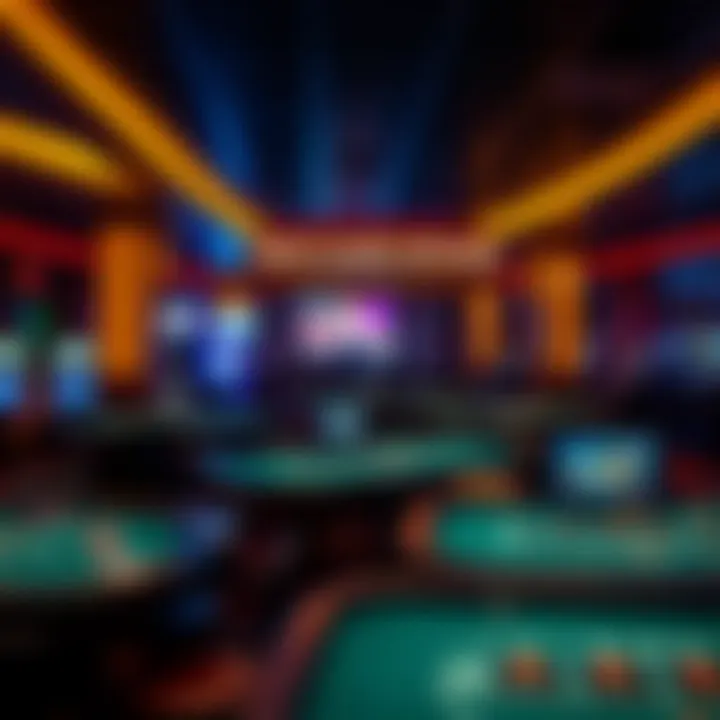 Wide range of gaming tables available at the casino