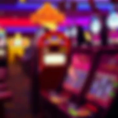 Illustration of strategies for playing diamond slot machines