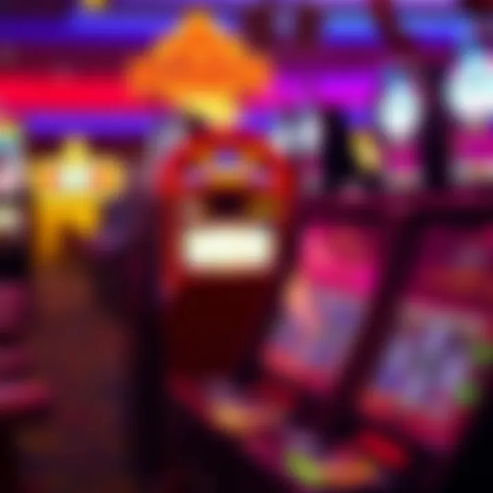 Illustration of strategies for playing diamond slot machines