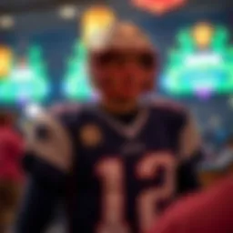 Tom Brady promoting DraftKings