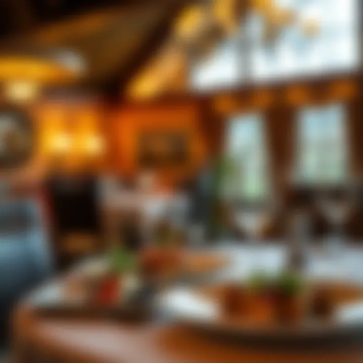 Gourmet Dining Experience at Carson Valley Inn Elegant dining setting featuring gourmet dishes