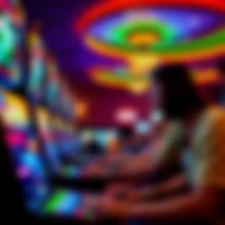 Gaming Excitement at Carson Valley Inn Vibrant gaming floor filled with excitement and engagement