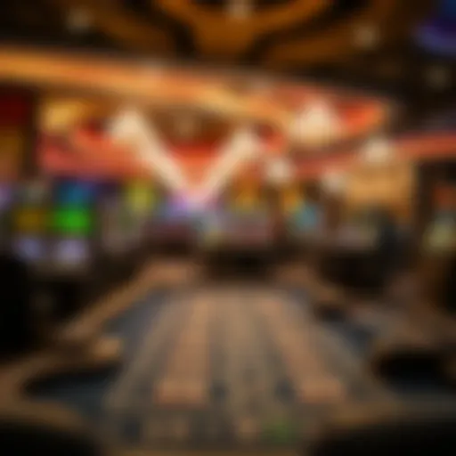 Intricate design of a cash-driven gaming layout