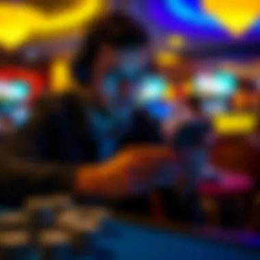 Strategic Analysis of Casino Bonuses A gamer analyzing bonuses on a smartphone