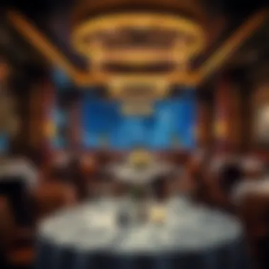 Elegant Dining Experience in Atlanta Casino Hotels Elegant dining area in a casino hotel