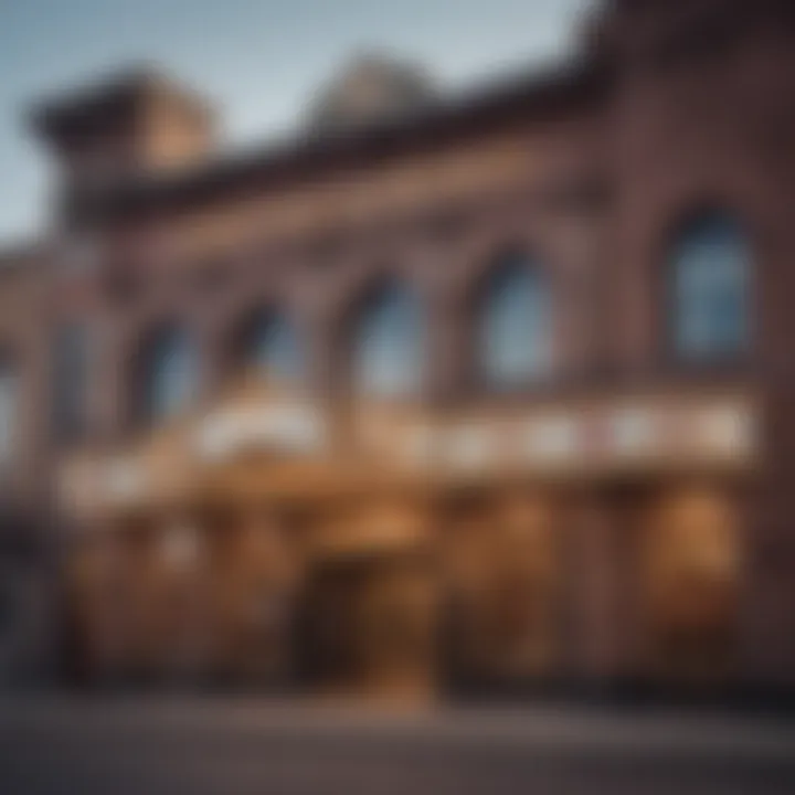 Exterior view of a historic casino in Deadwood