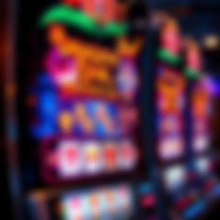 Intricate design of a new Dragon Link slot machine featuring vibrant symbols and graphics.