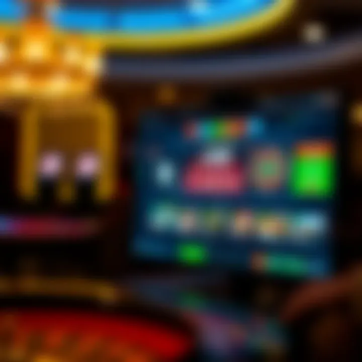 User Experience in Online Live Casinos A user interface representing an online platform where players can explore free live casino options.