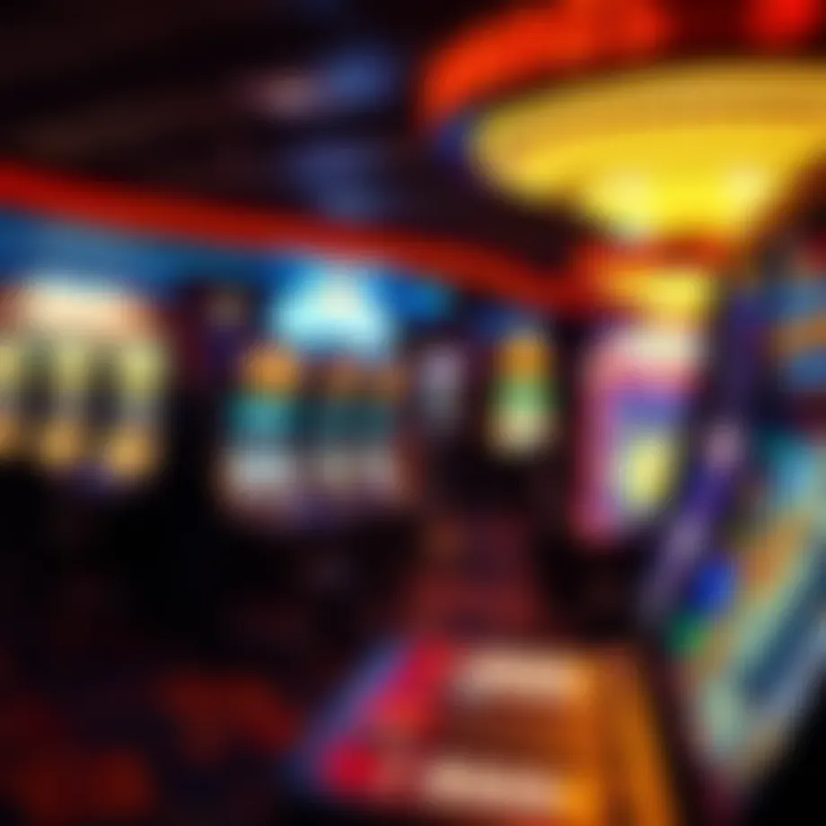 Exciting digital gaming environment with vibrant graphics