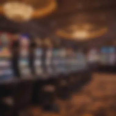 Diverse Gaming Options at Harrah's A vibrant gaming floor filled with diverse gaming options