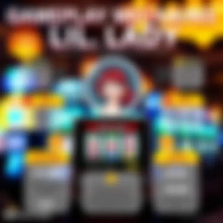 Gameplay Mechanics Breakdown of Lil Lady An infographics representation of the gameplay mechanics unique to Lil Lady, emphasizing its features and bonus rounds.