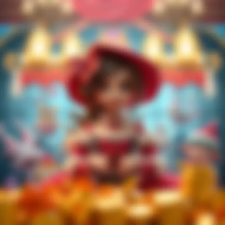 Thematic Essence of Lil Lady Slot A thematic artwork reflecting the whimsical nature of the Lil Lady slot, depicting its charming characters and storyline.