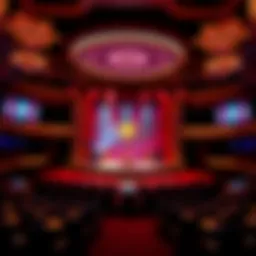 Mesmerizing stage setup of Mat Franco's show