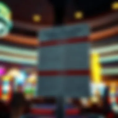 Health and Safety Guidelines Health protocols signage at MGM Casino