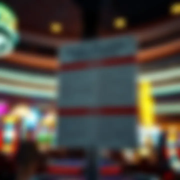 Health and Safety Guidelines Health protocols signage at MGM Casino