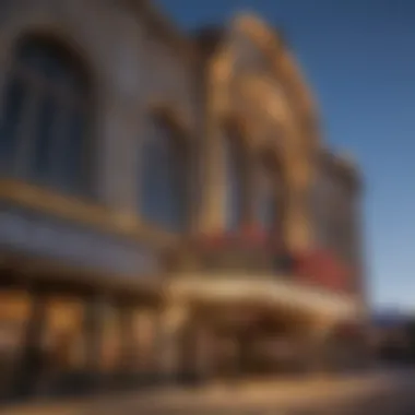 Exterior view of Newcastle Casino showcasing its grandeur