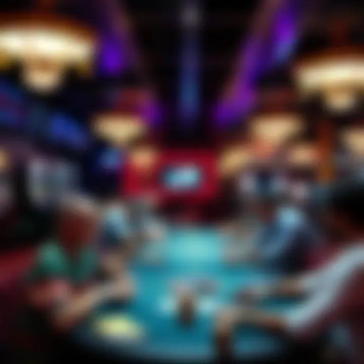 An iconic Oklahoma poker venue with players engaged