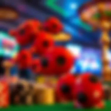 Symbolic representation of online casino bonuses