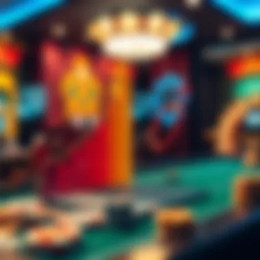 A graphical representation of gambling statistics and trends