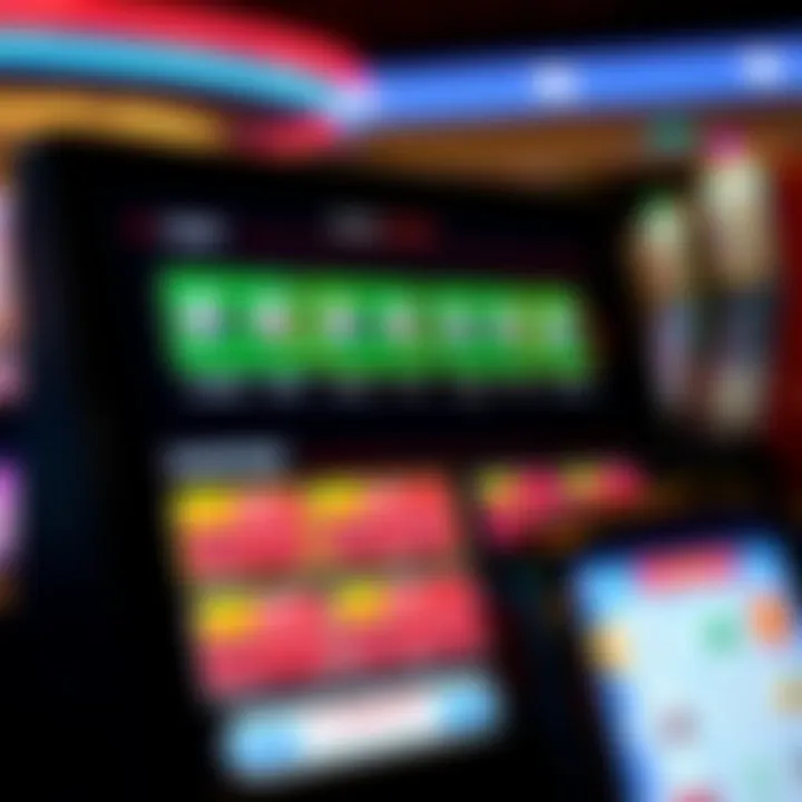 Digital Ticket Selection for Texas Lottery Digital interface showcasing Texas Lottery ticket options