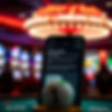 Responsible Gambling in Lottery Apps Visual representation of responsible gambling tips within an app