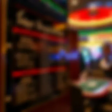 Tournament Regulations and Rules Display Regulations and rules displayed at a poker tournament venue