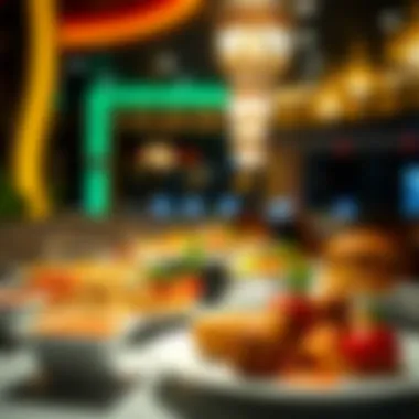 Culinary Delights at Resort World A lavish spread of culinary delights at Resort World buffet