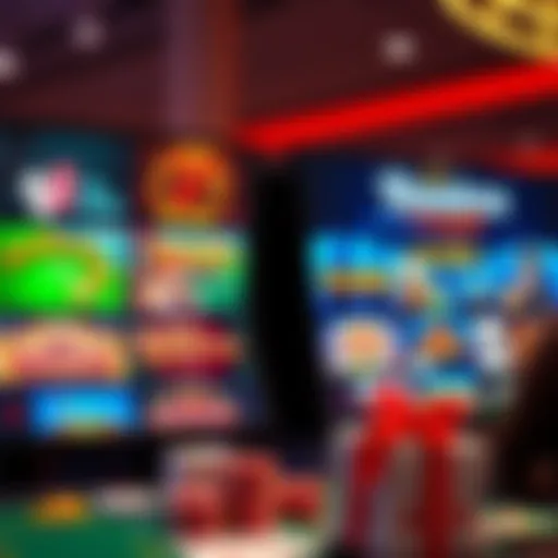 Overview of RTG online casino interface showcasing various games