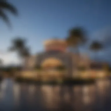 Exterior view of the Seminole Coconut Creek Casino