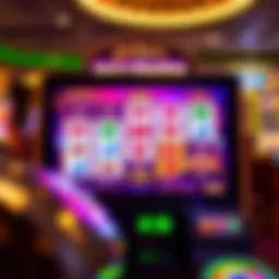 Digital display of Slotomania game interface