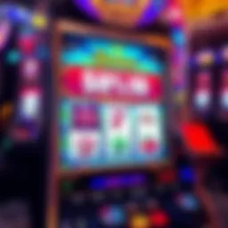 Vibrant online slot machine interface showcasing a no deposit bonus offer