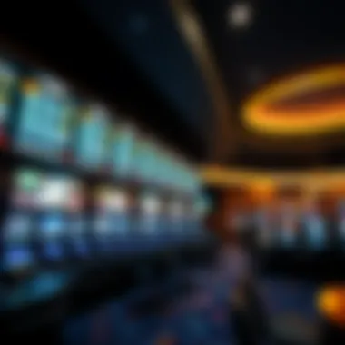 Modern sports betting arena