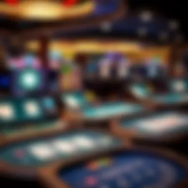 Variety of Blackjack Games An array of blackjack variants displayed with their unique features