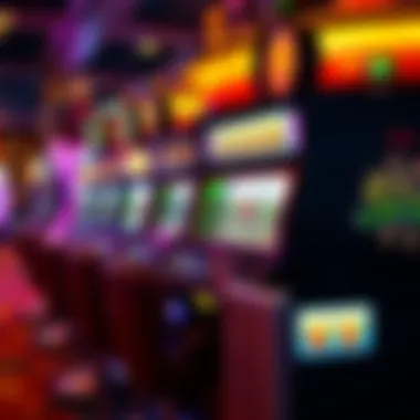 Stylish modern slot machine featuring a retro design and classic icons.