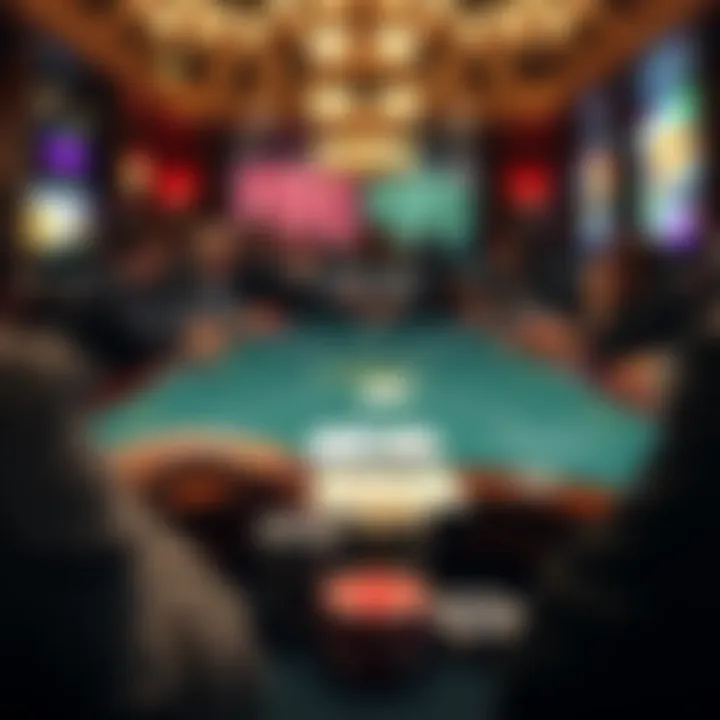 A diagram illustrating the fundamental principles of poker game theory