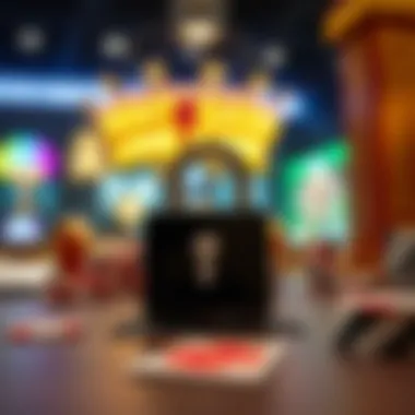 Symbolic representation of mobile gaming security