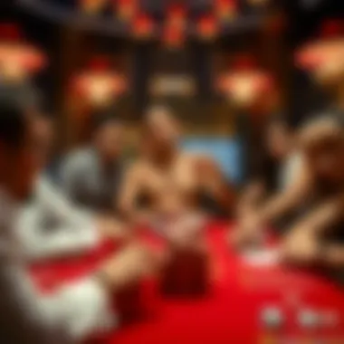 An illustration depicting various strip poker variations played in different cultures