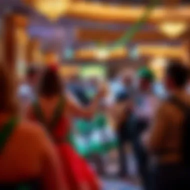 Celebrating Irish Culture in Casino Entertainment A lively cultural event showcasing Irish music and dance in a casino