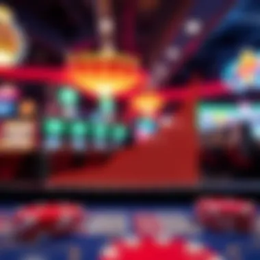 Graph illustrating the growth of digital gambling trends