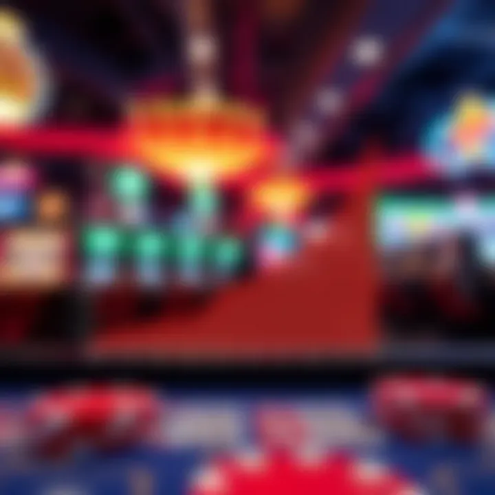 Graph illustrating the growth of digital gambling trends