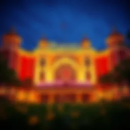 Exterior view of Majestic Casino showcasing its grand architecture